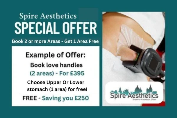 Fat Freezing Promotion Newark on Trent from Spire Aesthetics - Book Today!