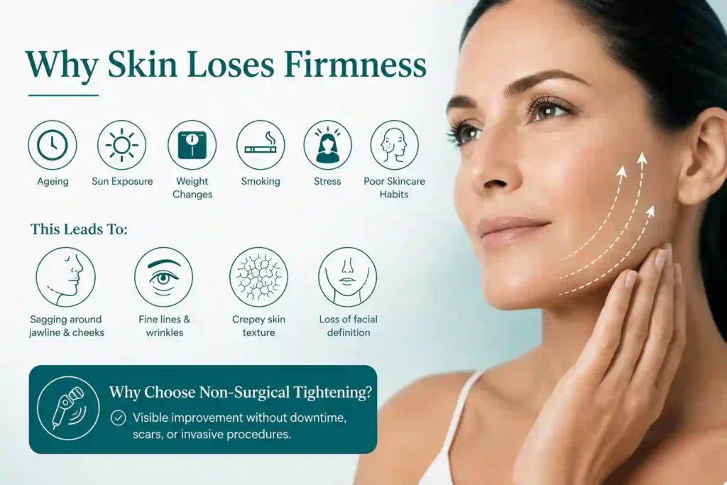 What Makes Skin Lose Firmness and Why Do People Seek Non-Surgical Tightening Newark on Trent?